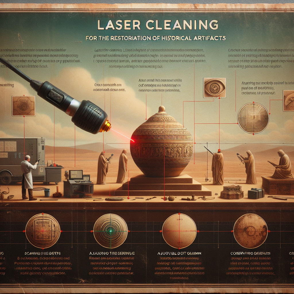 Laser cleaning for restoring historical artifacts