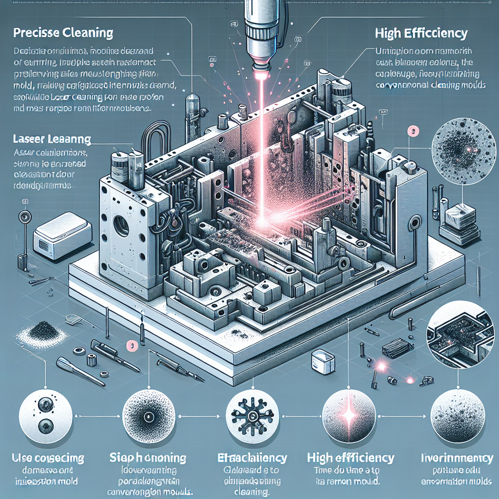 Laserreinigung von Spritzgussformen für die Lebensmittelindustrie